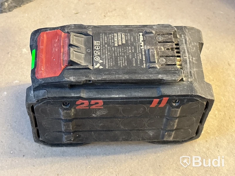 Batteridriven dammsugare Hilti VC 10-22 med batteri