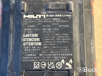 Batteridriven dammsugare Hilti VC 10-22 med batteri