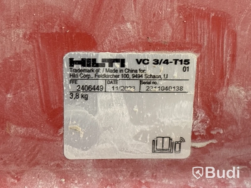 Batteridriven dammsugare Hilti VC 10-22 med batteri
