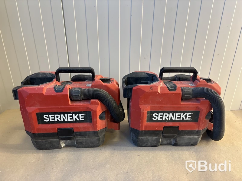 2 st batteridrivna dammsugare Hilti VC 5-22 med batterier