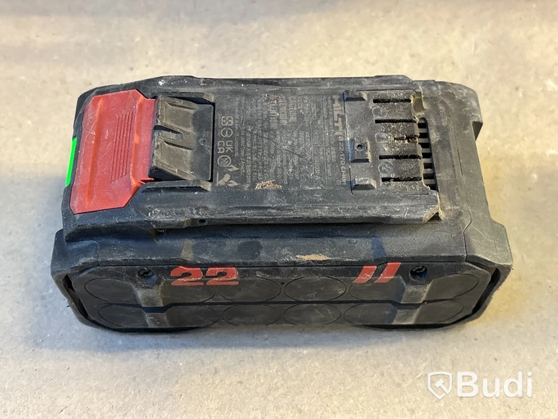2 st batteridrivna dammsugare Hilti VC 5-22 med batterier