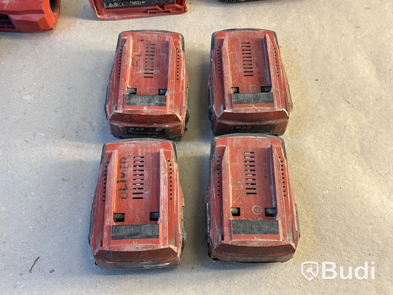 4 st batterimaskiner Hilti