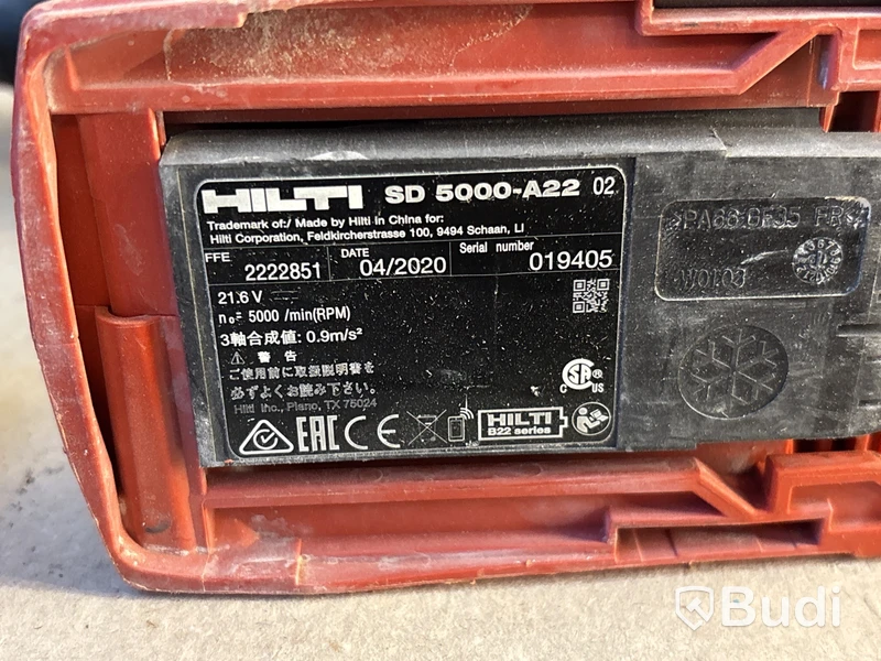 4 st batterimaskiner Hilti