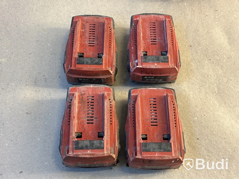 4 st batterimaskiner Hilti