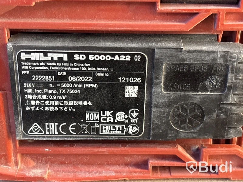 4 st batterimaskiner Hilti