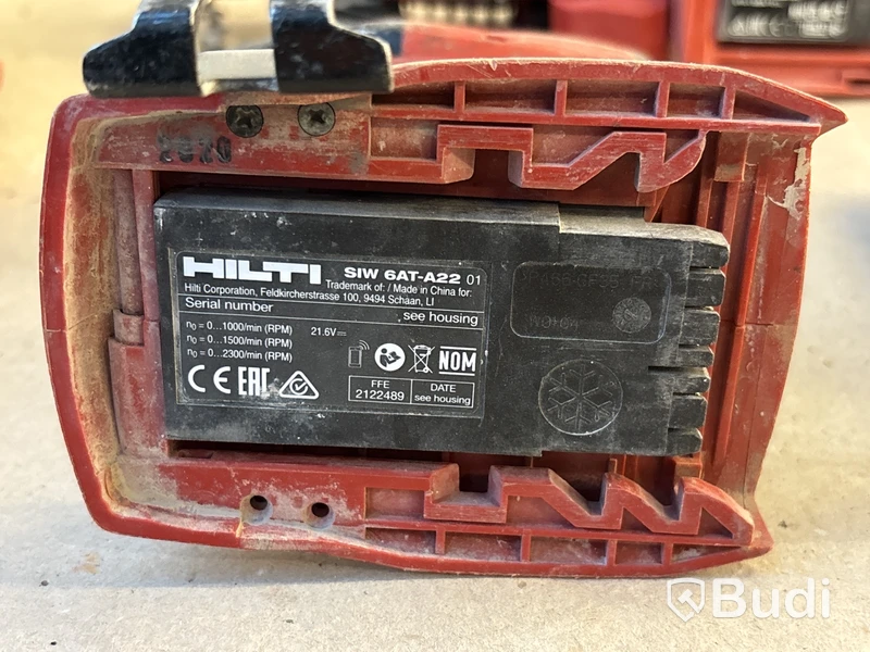 4 st batterimaskiner Hilti