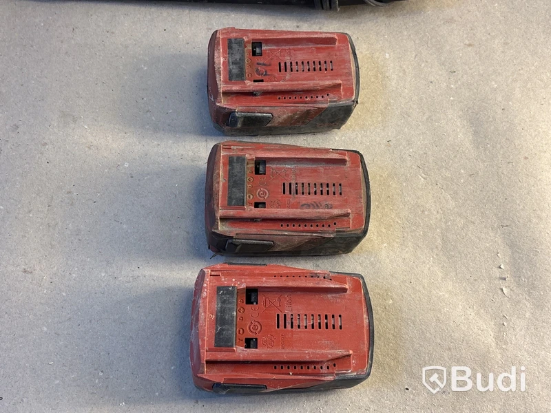 3 st batterimaskiner Hilti