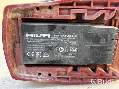 3 st batterimaskiner Hilti