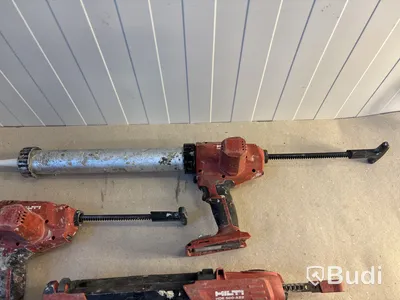 3 st fogpistoler & betongslip Hilti