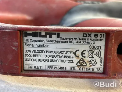 2 st bultpistoler Hilti DX 5