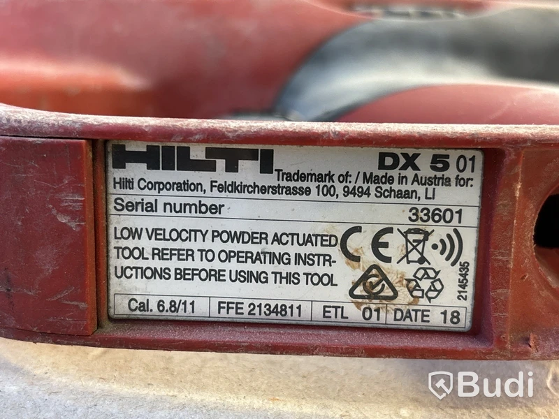2 st bultpistoler Hilti DX 5