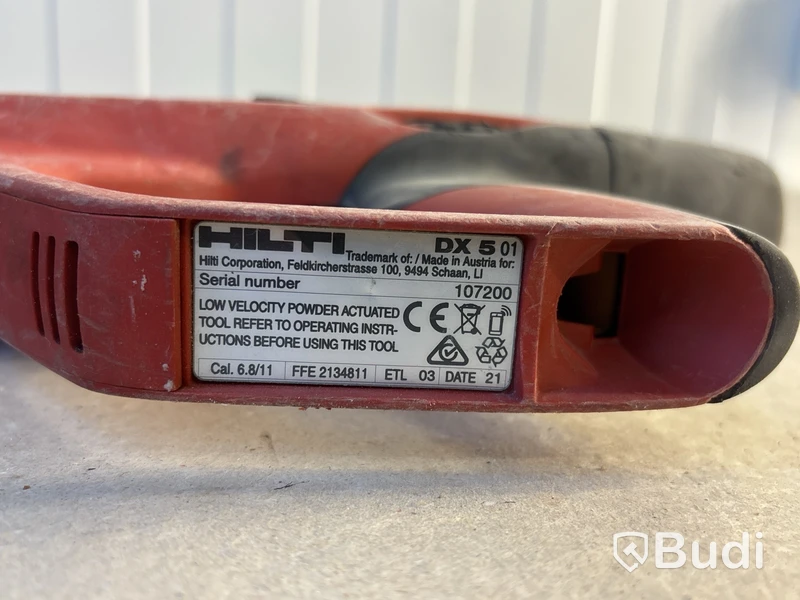 2 st bultpistoler Hilti DX 5