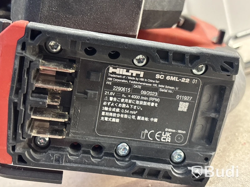 4 st batterimaskiner Hilti