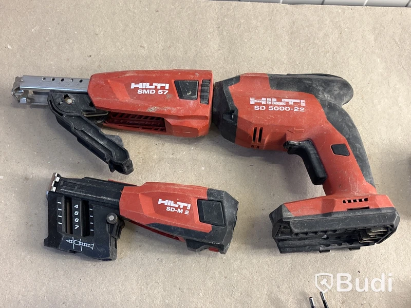 4 st batterimaskiner Hilti