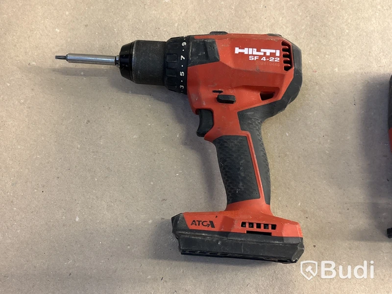 4 st batterimaskiner Hilti