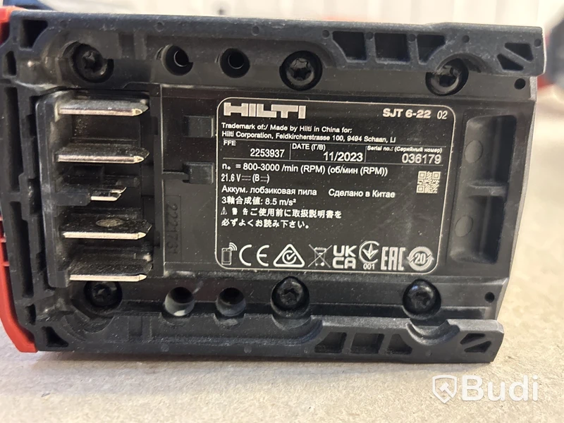 4 st batterimaskiner Hilti