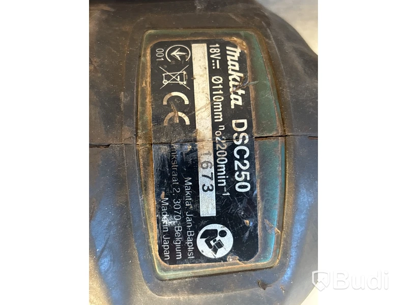 Batteridriven armeringskap Makita DSC250