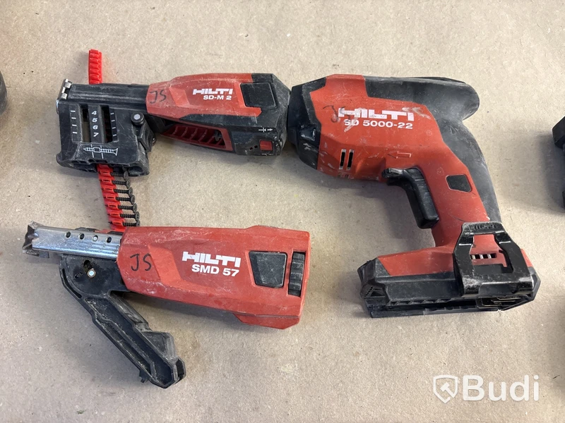4 st batterimaskiner Hilti