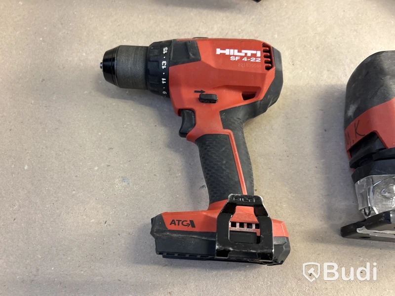 4 st batterimaskiner Hilti