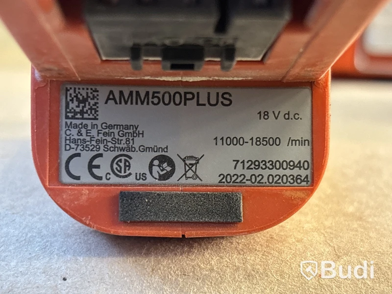 Multisåg Fein Multimaster 500 + 3 st batterier