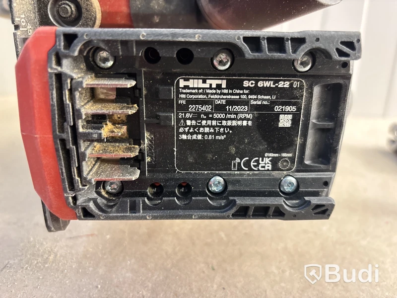 4 st batterimaskiner Hilti