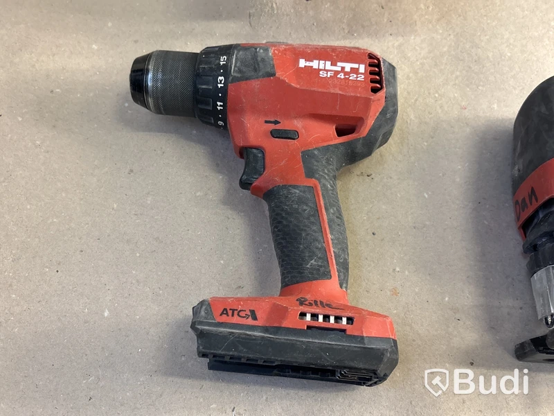 4 st batterimaskiner Hilti