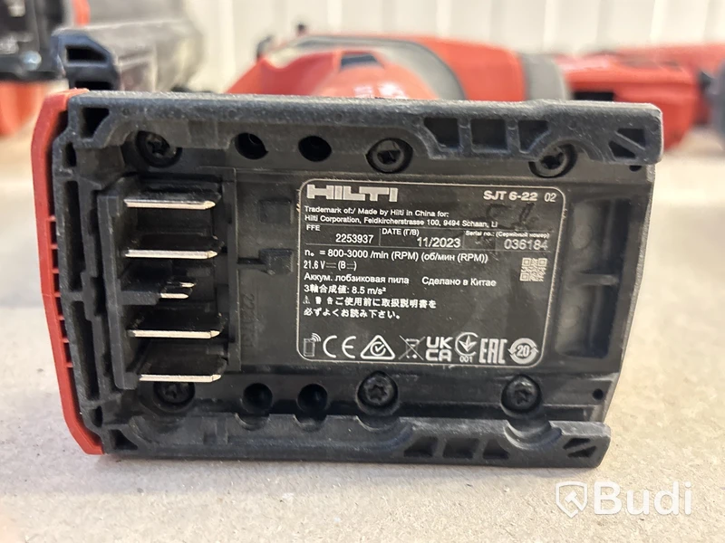 4 st batterimaskiner Hilti