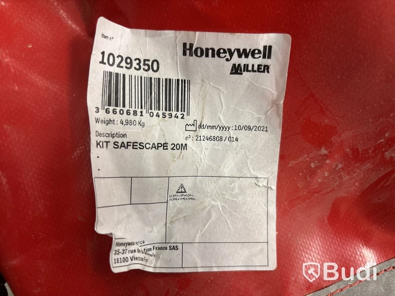 Evakueringsblock Honeywell Miller Sagescape 20 m & sele