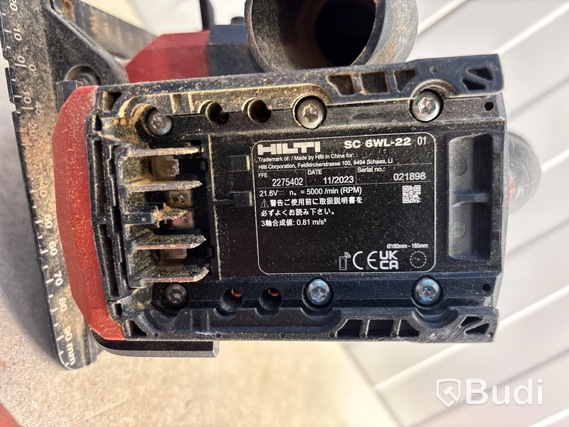 4 st batterimaskiner Hilti