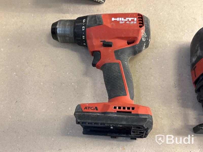 4 st batterimaskiner Hilti