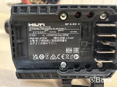 4 st batterimaskiner Hilti