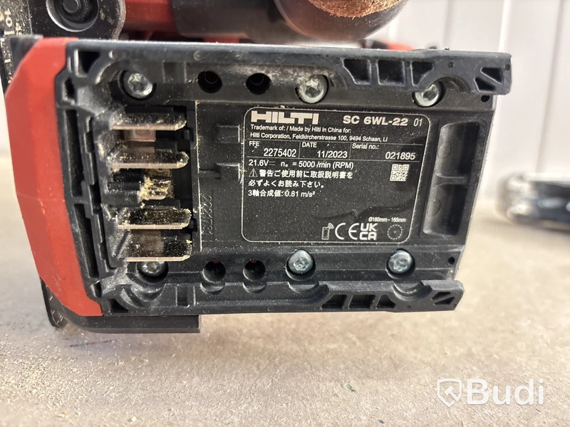 4 st batterimaskiner Hilti