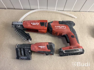 4 st batterimaskiner Hilti
