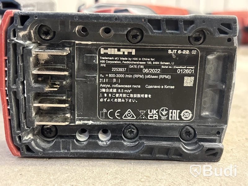 4 st batterimaskiner Hilti