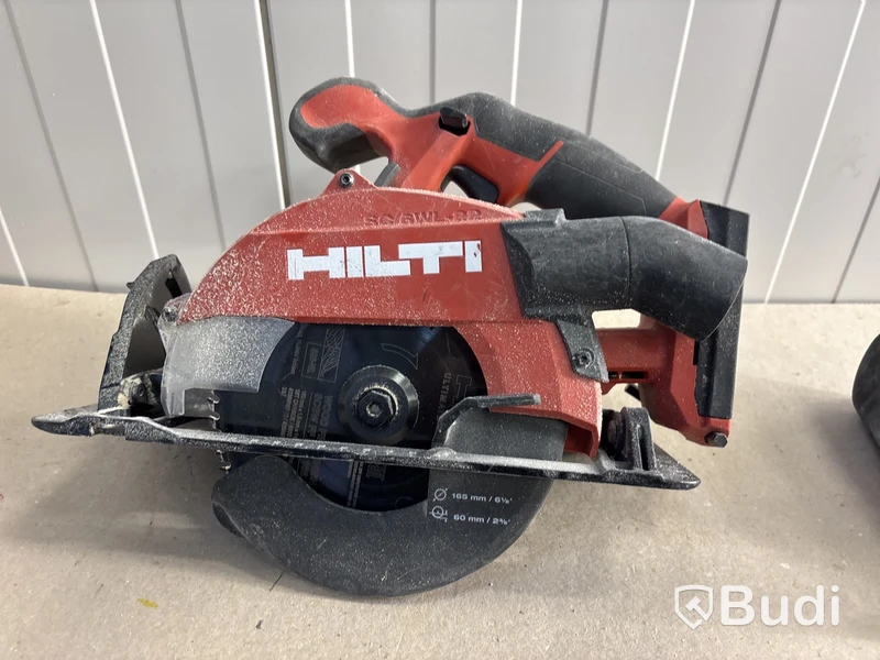 5 st batterimaskiner Hilti