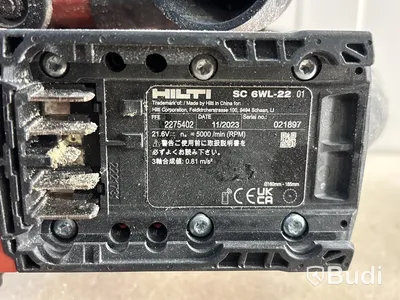 5 st batterimaskiner Hilti