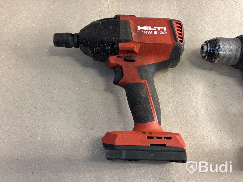 5 st batterimaskiner Hilti