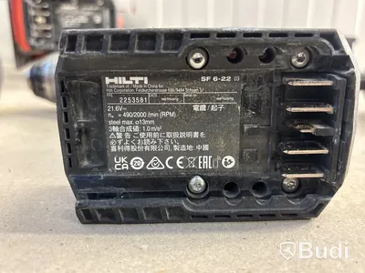 5 st batterimaskiner Hilti