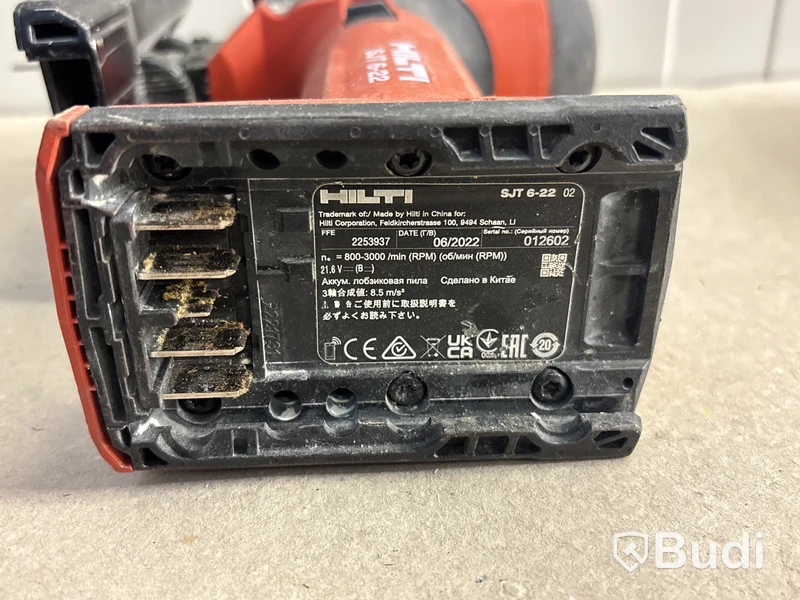 5 st batterimaskiner Hilti
