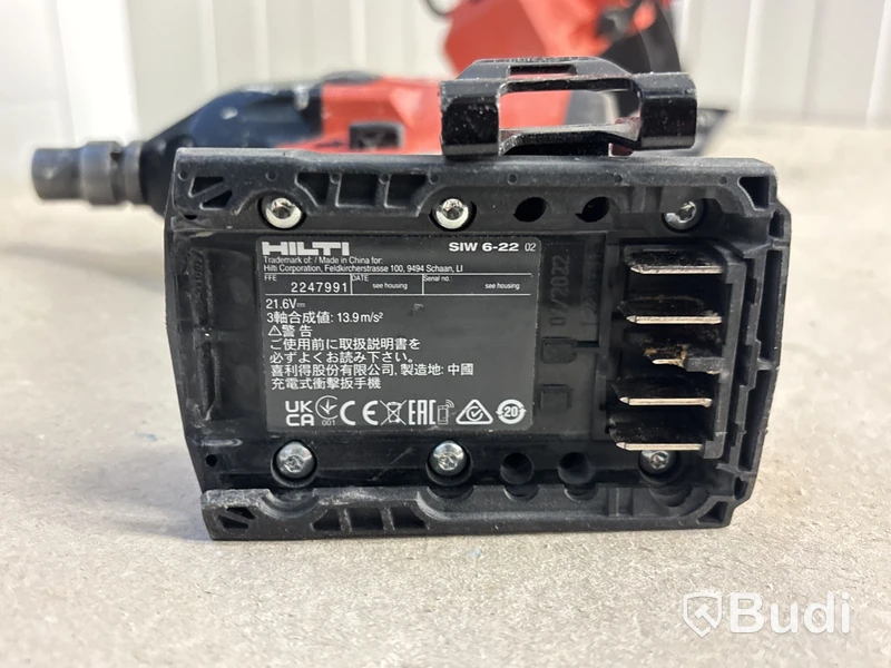 5 st batterimaskiner Hilti