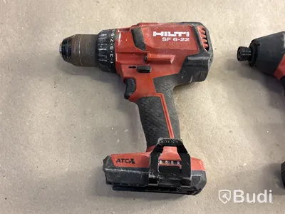 5 st batterimaskiner Hilti