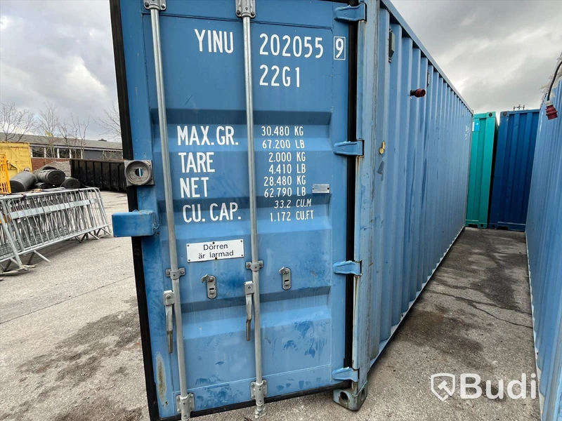 Container 20 fot isolerad , elcentral samt belysning