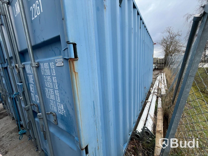 Container 20 fot isolerad samt elcentral och belysning