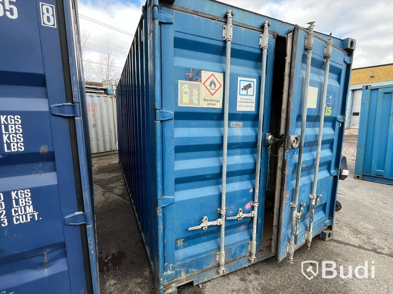 Container 20 fot isolerad, elcentral samt belysning