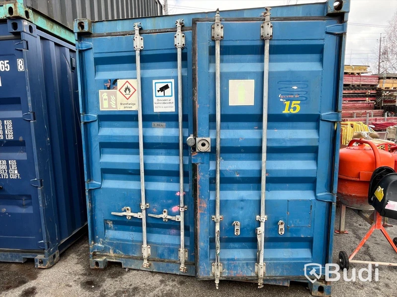 Container 20 fot isolerad, elcentral samt belysning