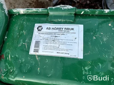 3 st murbrukskärra med lyftöron