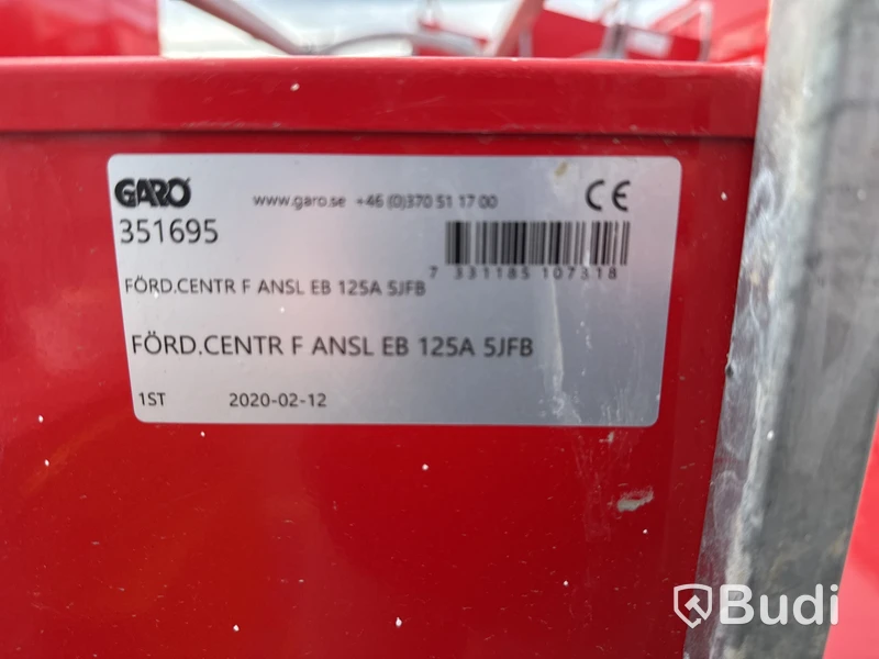 Fördelar- & 2 st undercentraler Garo