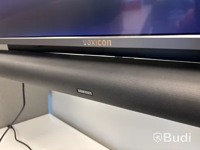 Bildskärm 55 tum med soundbar & bas