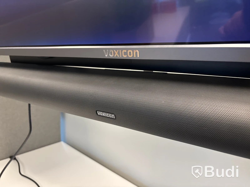 Bildskärm 55 tum med soundbar & bas