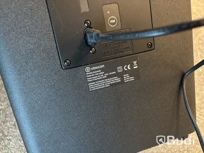 Bildskärm 55 tum med soundbar & bas